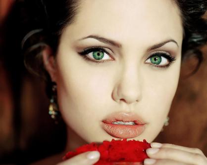 Eyebrowsey Angelina Jolie